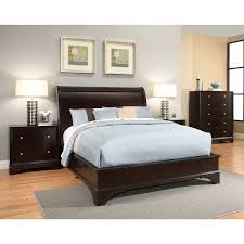 Abbyson Sydney Espresso Finish Wood Bed California King Brown Bedroom Sets Bedroom Wood Bedroom Sets