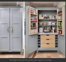 Pin By Rachel George On Interiors Diy Pantry Cabinet Pantry Design Freestanding Kitchen