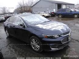 The new model features a longer wheelbase and is almost 300 lbs. Chevrolet Malibu Lt 2016 Dark Blue 1 5l Vin 1g1ze5st6gf173454 Free Car History