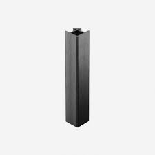 union angle 90 aluminium anthracite plinthe pvc cuisine scilm