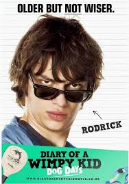 He has all the 'diary of a wimpy kid' books including this one and has read them many times. Rodrick In Diary Of A Wimpy Kid Dog Days 08 03 12 Wimpy Kid Wimpy Kid Movie Wimpy