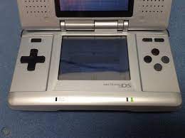Nintendo ds lite ice blue system. Nintendo Ds Silver Platinum Original System Handheld Console Super 987 1789607069