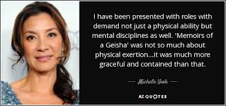 He is known for his work on chicago (2002), mary poppins returns (2018) and into the woods (2014). Michelle Yeoh Quote I Have Been Presented With Roles With Demand Not Just