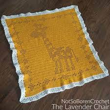Filet Giraffe Blanket Allfreecrochet Com