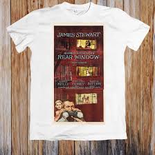 Us 11 89 15 Off Rear Window 1950s Retro Movie Poster Unisex T Shirt Cool Casual Pride T Shirt Men Unisex New Fashion Tshirt Loose Size Top Ajax In