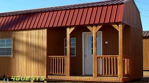 Sheds makes fun playhouses or outdoor playrooms; Tiny Homes Portable Buildings By Graceland Youtube