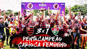 Deu flamengo/marinha no primeiro jogo da final! Flamengo Marinha Conquista O Pentacampeonato Carioca De Futebol Feminino Youtube