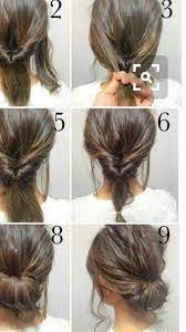Pin By Aarti On Hairstyles Hair Tutorials For Medium Hair Short Hair Updo Pinterest Hair