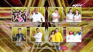 Thursdays at 8.30pm on #axnasia (7.30pm jkt/bkk). Meet The Final 8 Semi Finalists On Facebook Live Asia S Got Talent 2019 On Axn Asia Youtube