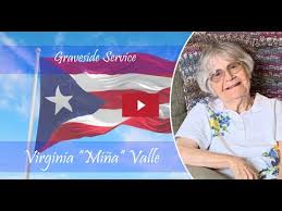 Virginia “Miña” Valle Obituary