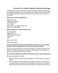Traditional resumes, professional resumes, creative resumes Medical Operation Manager Cover Letter Sample Edit Fill Sign Online Handypdf
