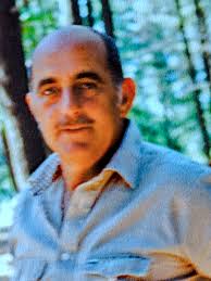 My Dad, sporting a mustache. This was rare because he was clean shaven most  of the time.