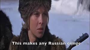 Estou na Rússia e está tudo bem.