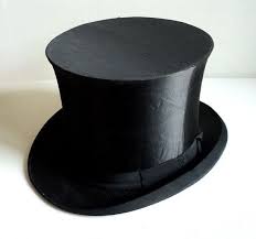 French Silk Top Hat Foldable Collapsible Black Topper Opera Etsy Top Hat Men Vintage Fashion Classic Hats