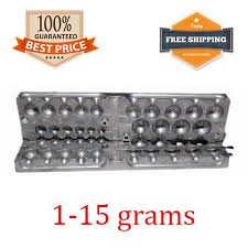 Pouring jig heads is super easy and. Fishing Sinker Mold Aluminum Lead Round Jig Do It 20 Cavity 1 15 G Ebay In 2021 Sinker Molds Fishing Sinker Soft Plastic Bait Molds