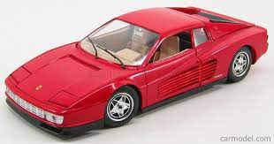Maybe you would like to learn more about one of these? Burago Scale 1 18 Ferrari Testarossa 1984 Red