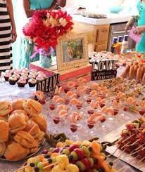 Bridal Shower Etiquette Bridal Shower Food Tropical Bridal Showers Bridal Shower Food Display