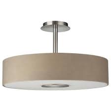 Find ceiling lighting at wayfair. Philips Dani 3 Light Matte Chrome Ceiling Fixture 374811748 The Home Depot Hanging Light Lamp Flush Ceiling Lights Ceiling Lights