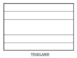 Grab your red white and blue crayons because we're gonna get patriotic. Thailand Flag Coloring Page Coloring Page Book For Kids