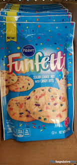 Total carbohydrate 14.9 g 4 %. Pillsbury Funfetti Sugar Cookie Mix With Candy Bits Jpeg The Impulsive Buy