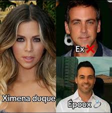 Ximena Duque, son ex Carlos Ponce et son mari Jay Adkins...