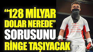 Israr eden arık, ringe bu tişörtle çıktı. Boksor Unsal Arik 128 Milyar Dolar Nerede Sorusunu Ringe Tasiyacak