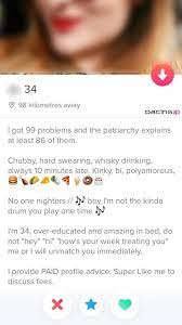 It's easy to neglect the humble dating app bio—that small box of text lurking below your carefully curated selection of head shots, marathon finishes, and beach photos from last summer when you may or may not have been 10. 30 Best Tinder Bios Examples To Steal Datingxp Co Good Tinder Bios Best Of Tinder Tinder Humor