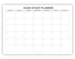 Aesthetic study planner aesthetic schedule template. 17 Free College Printables Organized Students Swear By