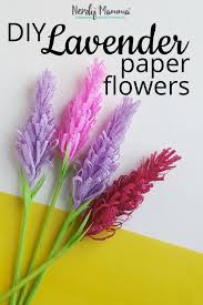 Look At The Birds Of The Air And The Flowers Of The Field Diy Paper Lavender Flowers Lavender Paper Flowers Paper Lavender Paper Flowers Diy Easy