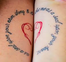 Telah membaca artikel soal explanation text pg dan. Our New Tattoo Song 8 6 Set Me As A Seal Upon Your Heart As A Seal Upon Your Arm Pretty Tattoos Marriage Tattoos New Tattoos