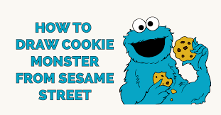 Cookie monster by pumkinmoonchild on deviantart. How To Draw Cookie Monster From Sesame Street Easy Drawing Guides