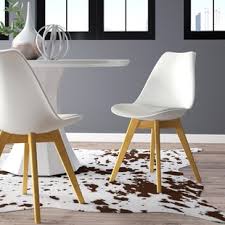 White leather kitchen island chairs wayfair furniture phone #. Faux Leather White Kitchen Dining Chairs You Ll Love In 2021 Wayfair