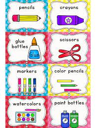 Editable Classroom Labels With Visuals For Little Learners Classroom Labels Classroom Printables Classroom Labels Printables
