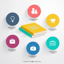 Download Business Infographic With Books For Free Business Infographic Online Digital Marketing Parent Newsletter Template