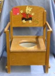 585 1950s Vintage Baby High Chair W Decals Lot 585 Baby High Chair Wooden High Chairs Chair