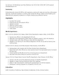 Maybe you would like to learn more about one of these? Professional K9 Officer Templates Myperfectresume
