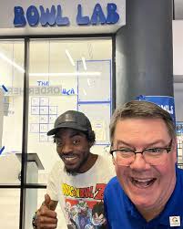 🏃 David Rush was Out & About and stopped by to meet Tyrell, Owner of The  Bowl Lab, as he put the final touches