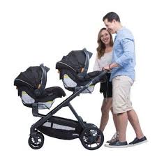 Joovy Qool Car Seat Adapter Graco Chicco Gray Britax Double Stroller Car Seats Double Strollers