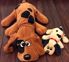 Tonka 1985 vintage pound puppies 19 plush light brown pound puppy dog with dark brown spots and long dark brown ears: 1985 Pound Puppies 18 Puppy 8 Newborn Puppy Plush Dogs By Tonka Vintage Pound Puppy Brown Pound Puppy Pound Puppies Newborn Puppy Newborn Puppies Pound Puppies Puppies