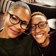 Nia Long With John Singleton's Daughter, Justice