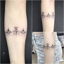 Feminine mandala ankle bracelet tattoo. Feminine Mandala Foot Tattoo Novocom Top