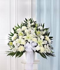 Check spelling or type a new query. White Sympathy Standing Baskets At From You Flowers