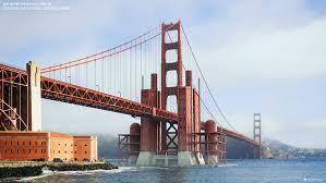 Gallery Of What Would 6 Cities Of The United States Be Like If Frank Lloyd Wright Or Robert Moses Had Designed Them 8 Golden Gate Bridge Golden Gate San Francisco Golden Gate Bridge