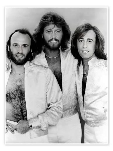 The Bee Gees print by Everett Collection | Posterlounge