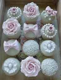 Vintage Cupcakes Bridal Shower Cupcakes Wedding Cupcakes Vintage Cupcakes
