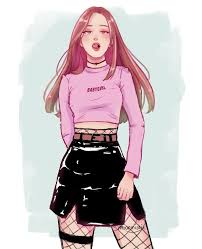 You can also upload and share your favorite hd rose blackpink desktop wallpapers. Blackpink Rose Anime Drawing Novocom Top