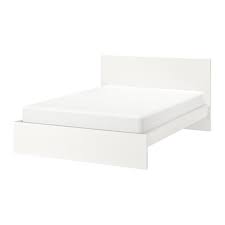 Malm Structure De Lit Haut Blanc Luroy Grand Deux Places Magasinez Ici Ikea Malm Bed Frame Malm Bed White Bed Frame