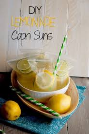 Diy Lemonade Capri Suns And Why I Ll Never Buy Capri Suns Again These Are Great For The Pool And Hot Summer Months Food Smoothie Drinks Diy Lemonade