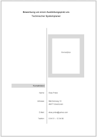 Damit sorgt ein deckblatt für wiedererkennungswert, der sich positiv auf die bewerbung auswirken kann. Bewerbung Deckblatt Ausbildung