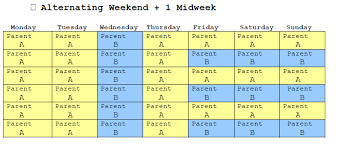It exists for a reason. Sample Florida Child Custody Schedules Abc Family Law Blog